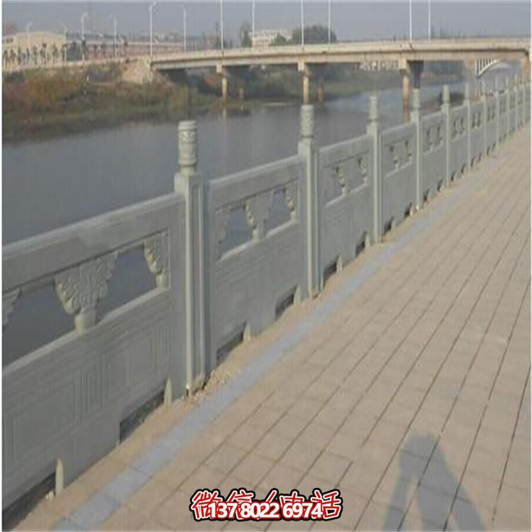 精美青石雕刻欄板，提升景區(qū)、寺廟、湖邊裝飾效果