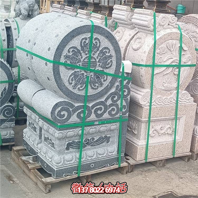 新中式石門墩抱鼓，韻味獨特