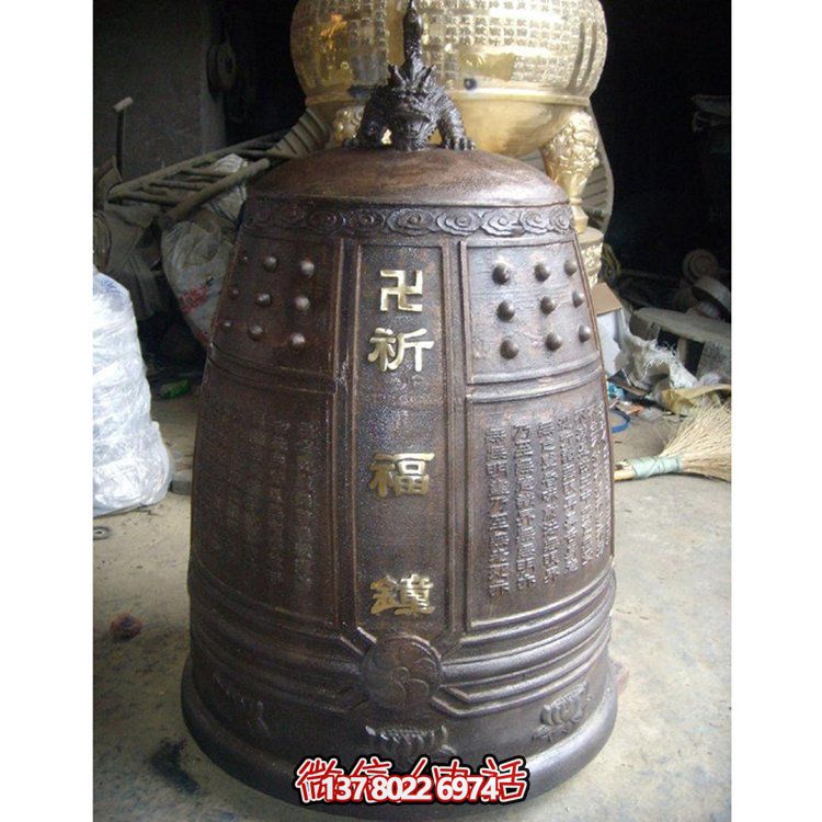 祈福之旅，新大銅鐘雕塑景觀園林