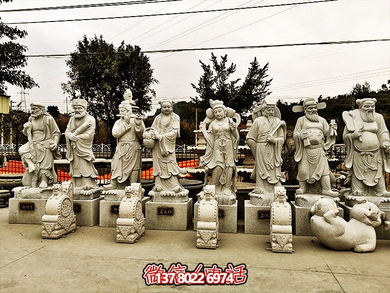 游覽大理古城，欣賞至尊神佛石雕八仙雕塑