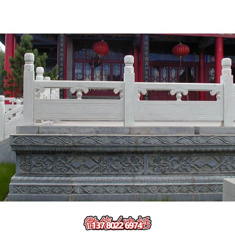 質感卓越，自然美觀的花崗巖臺階欄桿圍欄