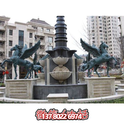 廣場(chǎng)阿波羅戰(zhàn)車(chē)雕塑大型戶(hù)外景觀(guān)擺件