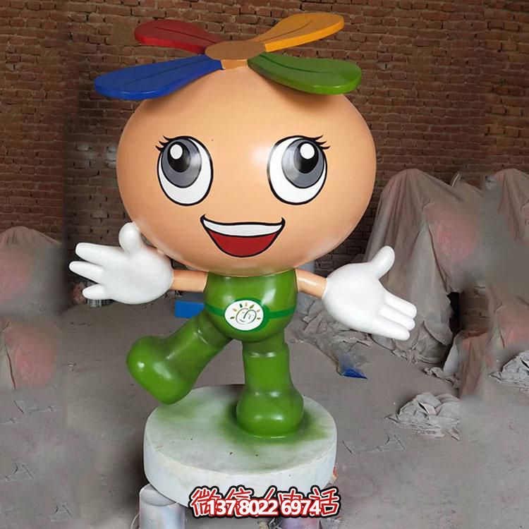 商場(chǎng)店鋪玻璃鋼卡通公仔擺件