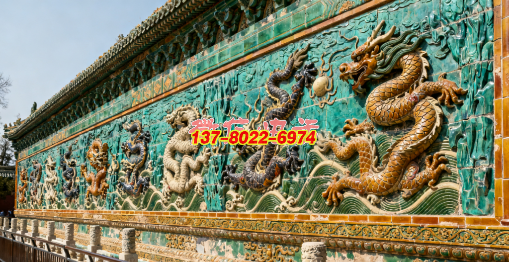故宮九龍壁：琉璃溢彩的皇家傳統景觀雕塑，華夏龍文化的璀璨瑰寶